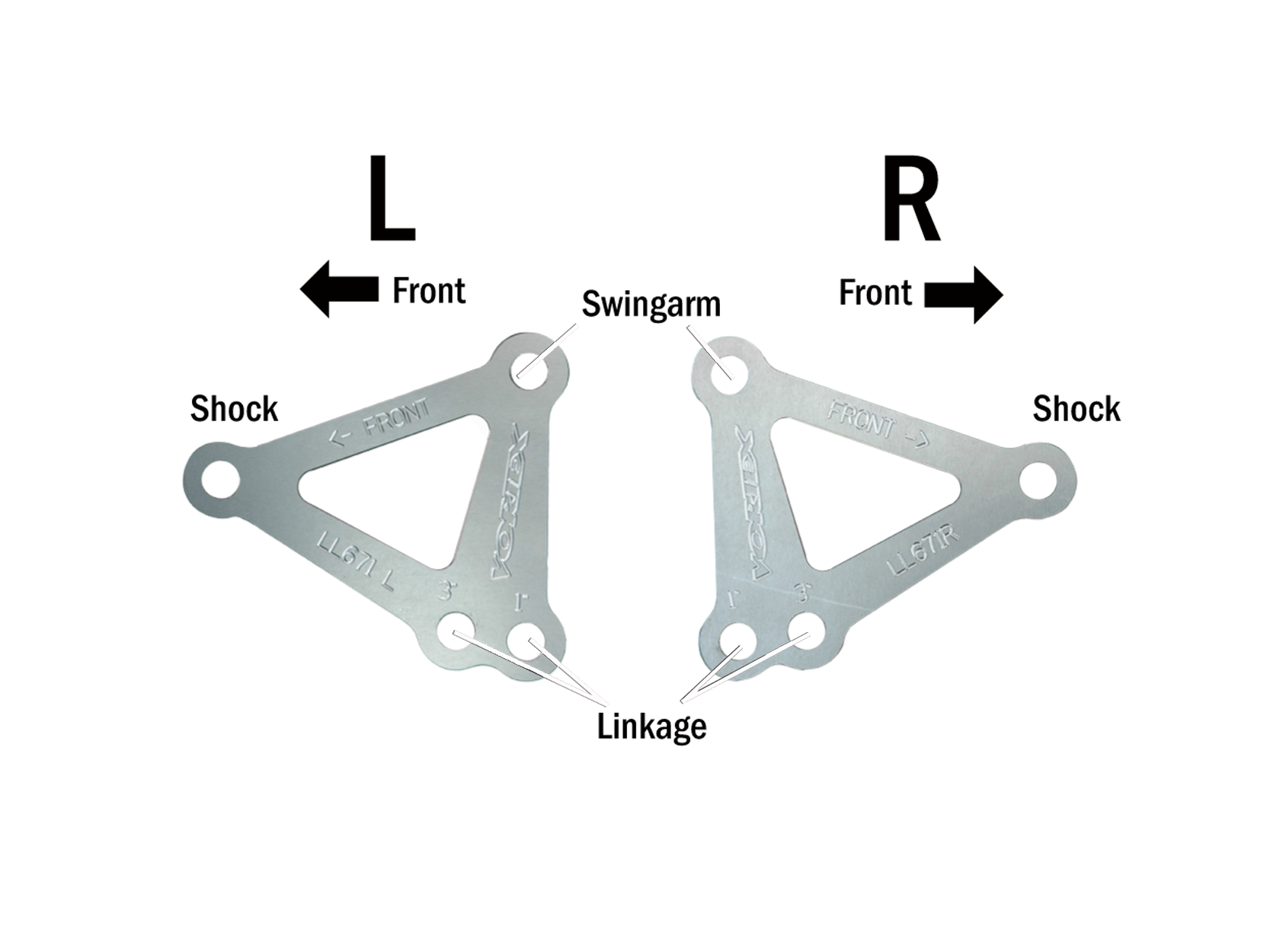 Vortex LL479 Motorcycle Lowering popular Kit